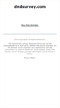 Mobile Screenshot of dndsurvey.com